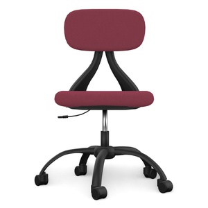 Chaise de bureau SUNNY Lifetime Rouge Foncé