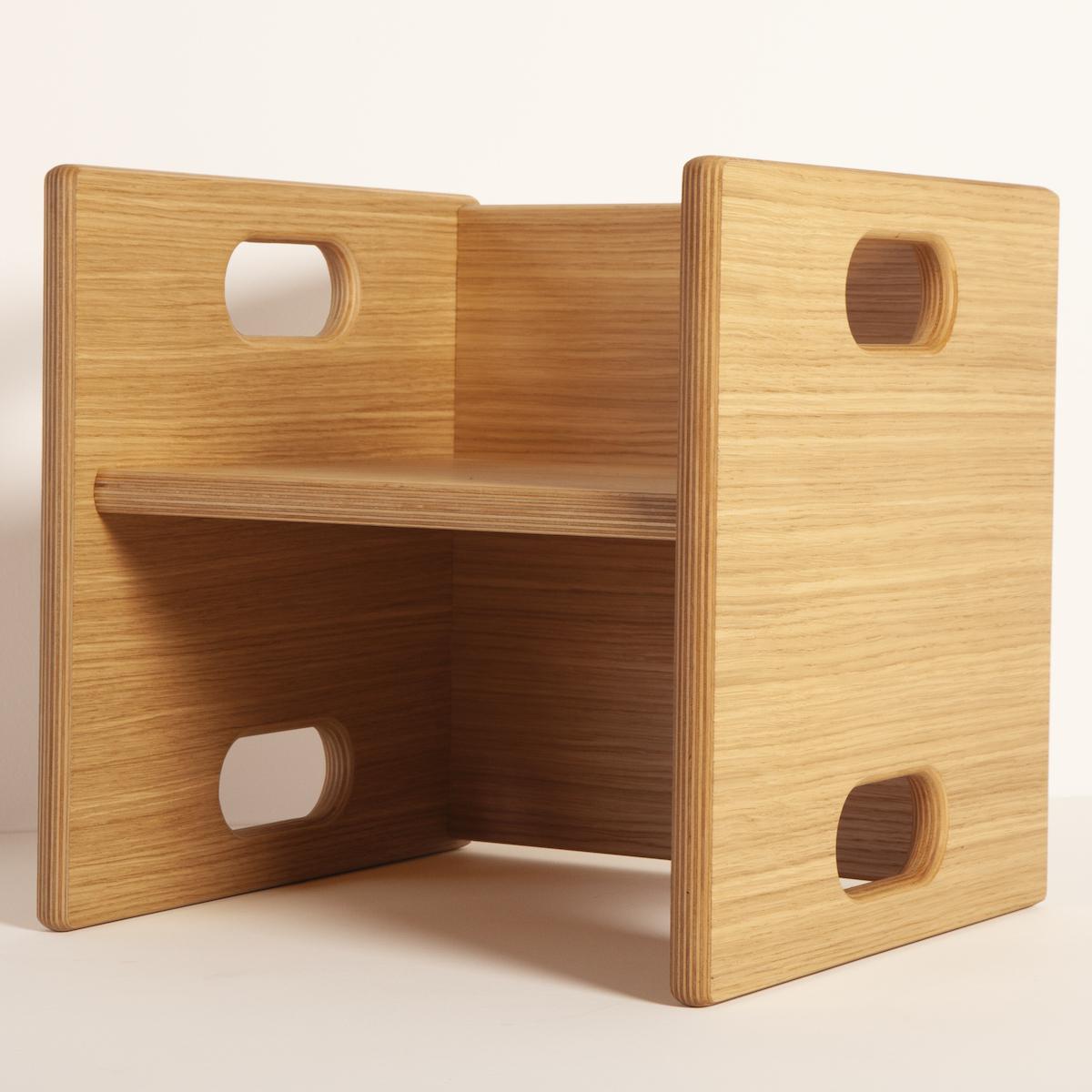 Chaise enfant convertible KASVA chêne