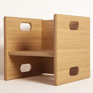 Chaise enfant convertible KASVA chêne