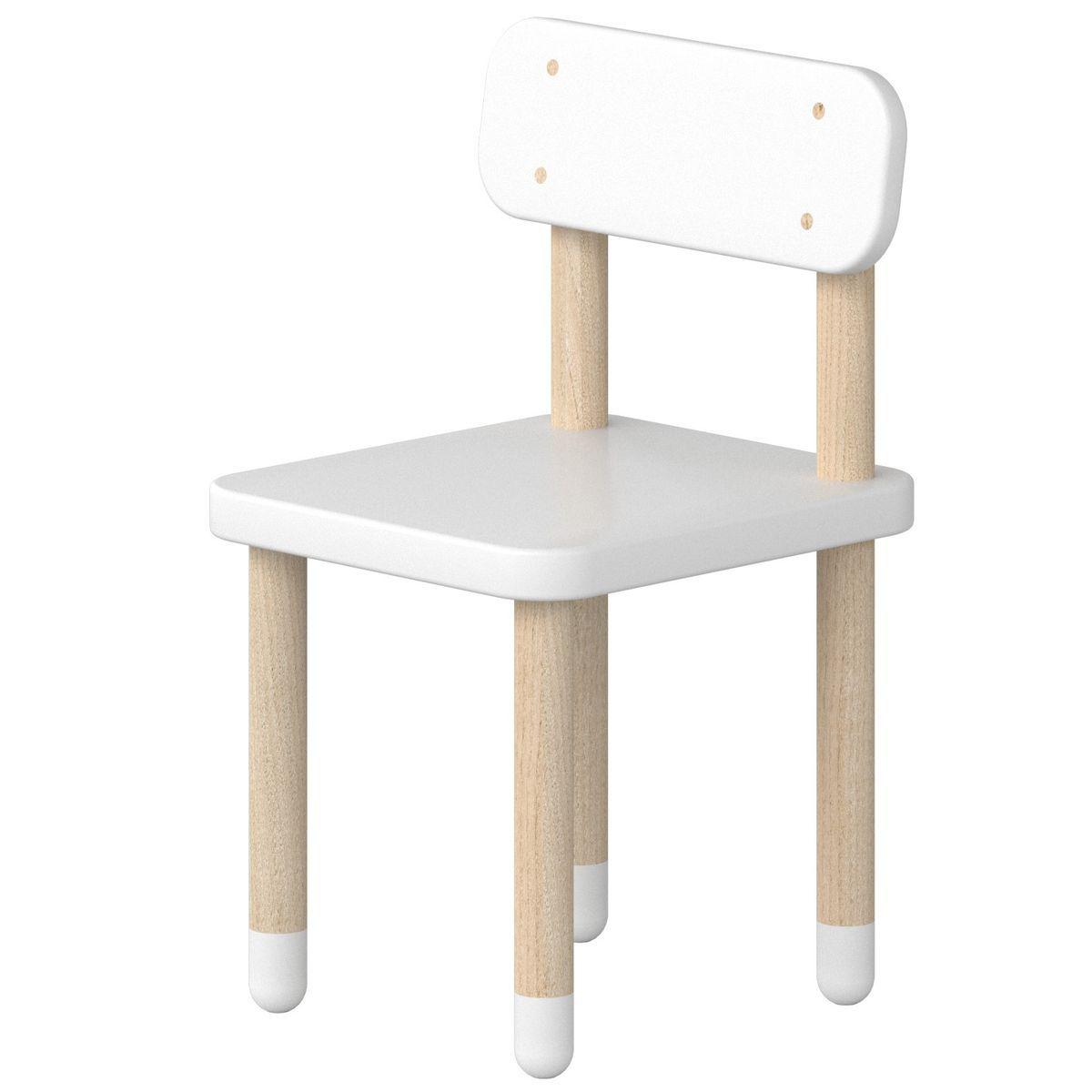 Chaise enfant DOTS Flexa blanc