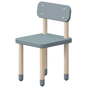 Chaise enfant DOTS Flexa bleu