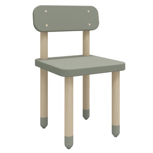 Chaise enfant DOTS Flexa Naturalgreen