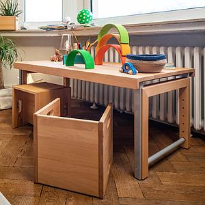 Chaise évolutive Ziggy de Breuyn en hêtre