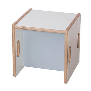 Chaise évolutive Ziggy de Breuyn Multiplex white HPL - seat grey