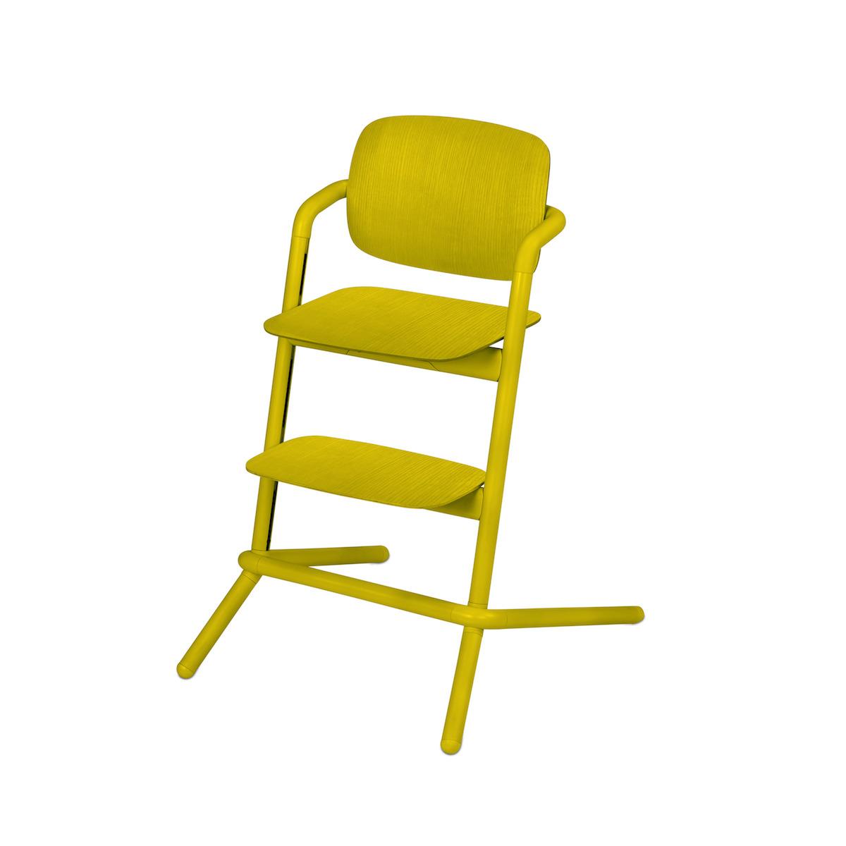 Chaise haute bois LEMO Cybex canary yellow-yellow