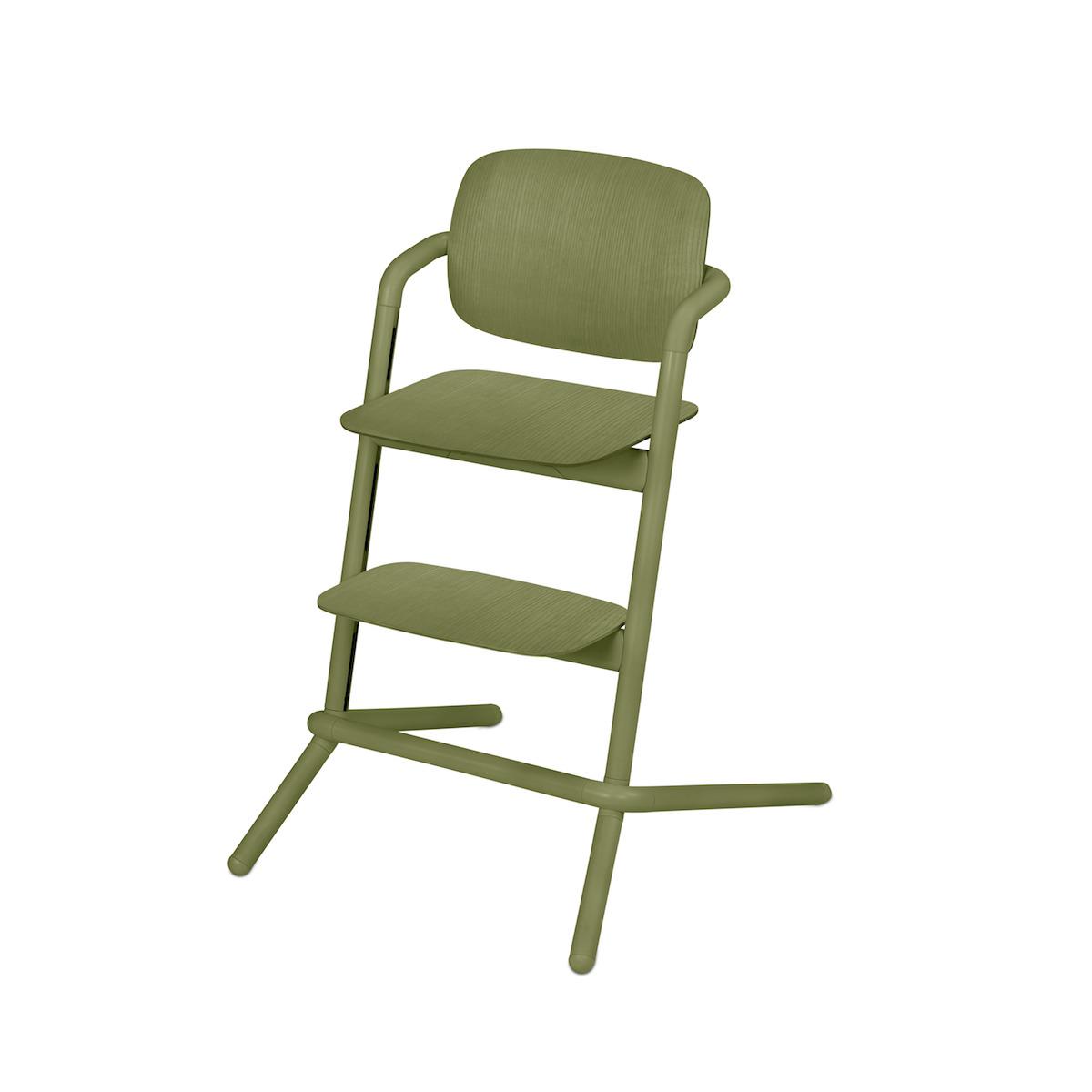 Chaise haute bois LEMO Cybex outback green-green
