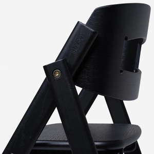 Chaise haute chêne KLAPP Kaos black