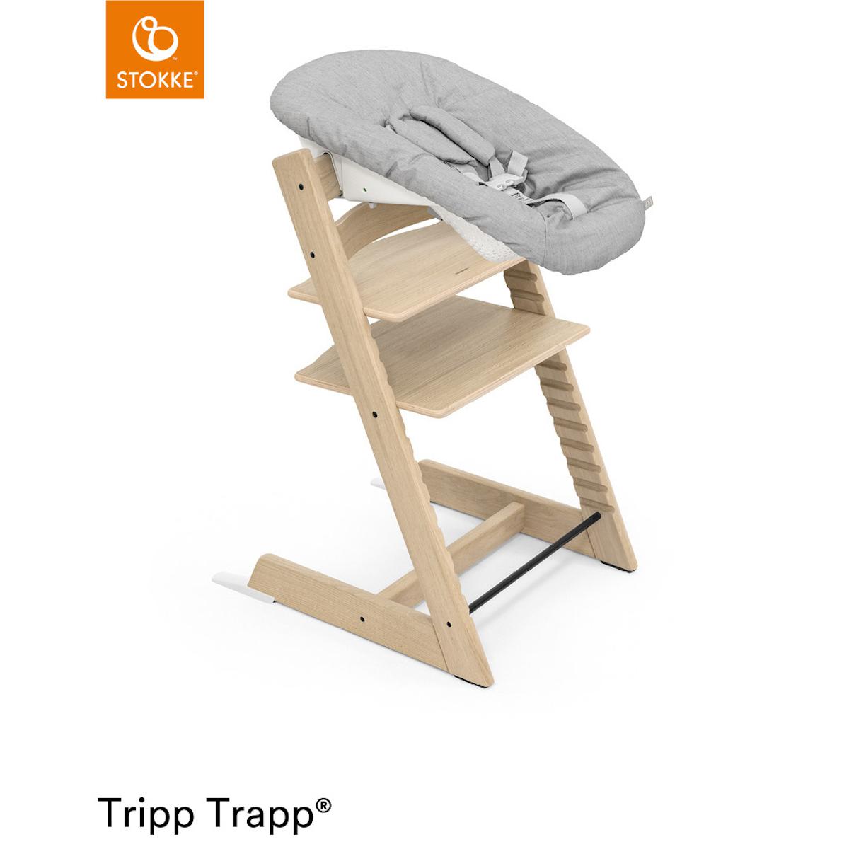 Chaise haute chêne TRIPP TRAPP Stokke naturel