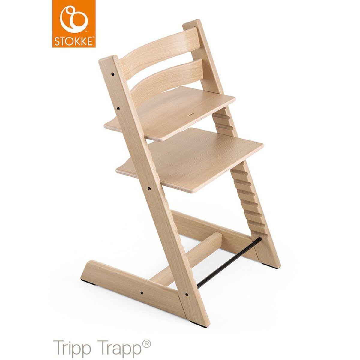 Chaise haute chêne TRIPP TRAPP Stokke naturel
