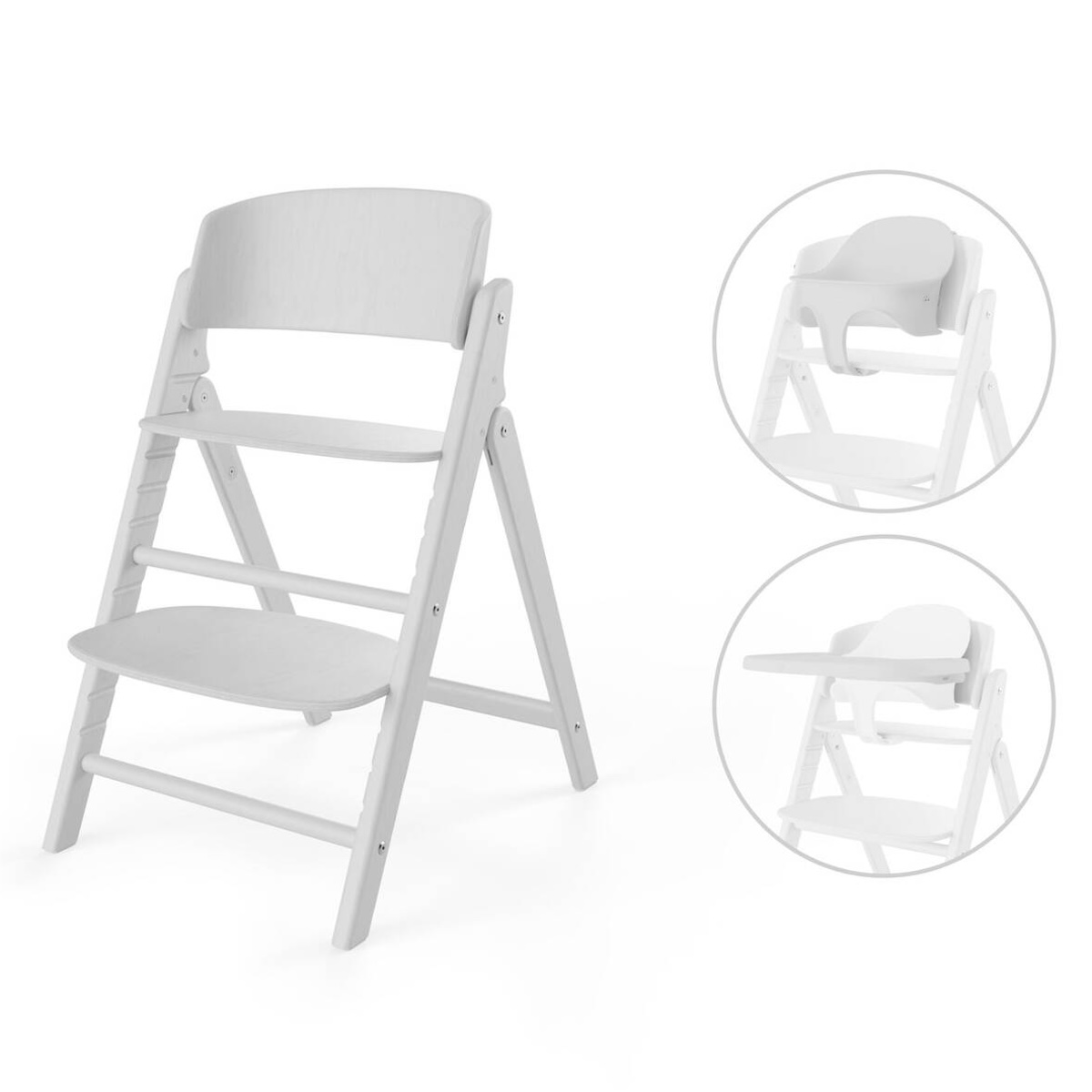 Chaise haute CLICK & FOLD 3in1 Cybex All White