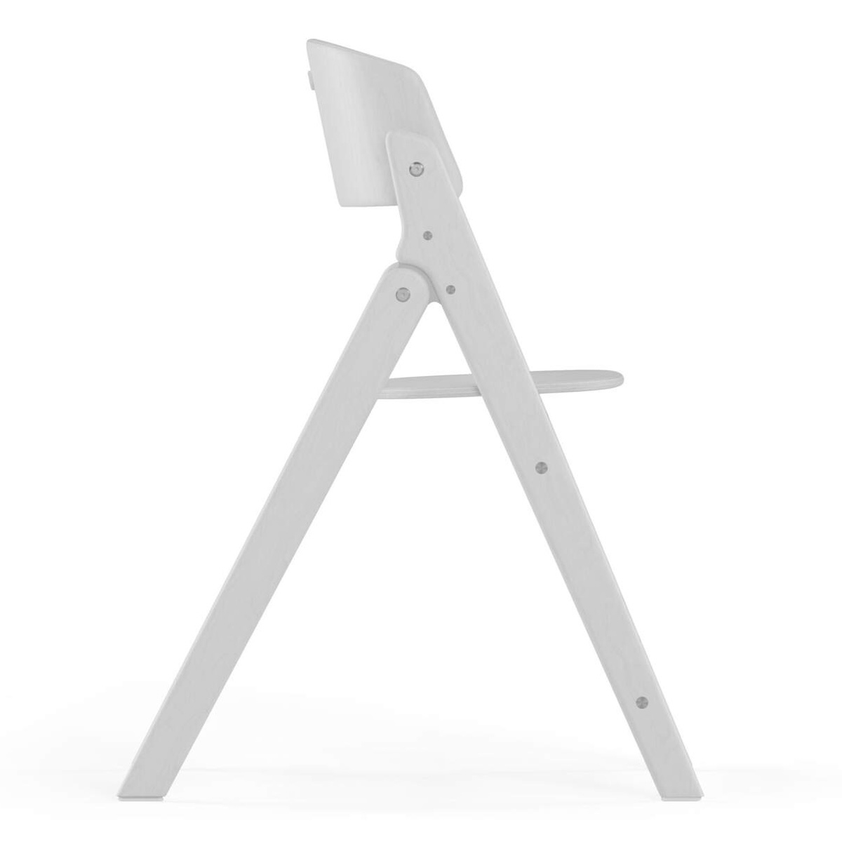 Chaise haute CLICK & FOLD Cybex All White