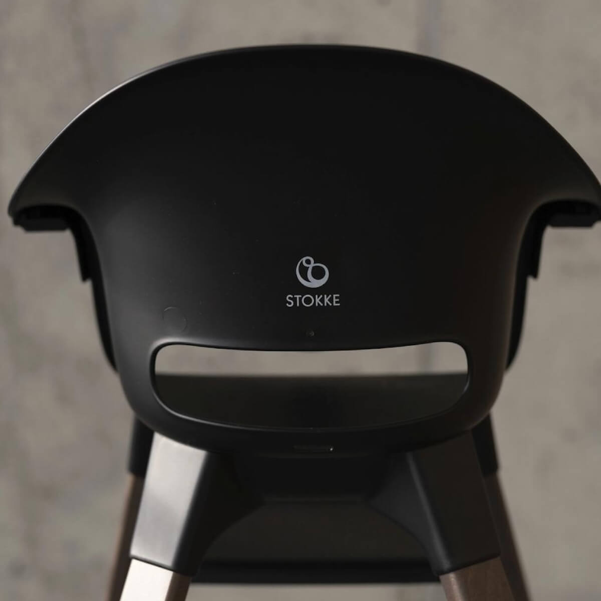 Chaise haute CLIKK™ Stokke black warm brown