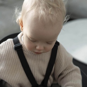 Chaise haute CLIKK™ Stokke black warm brown