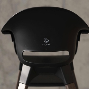 Chaise haute CLIKK™ Stokke black warm brown