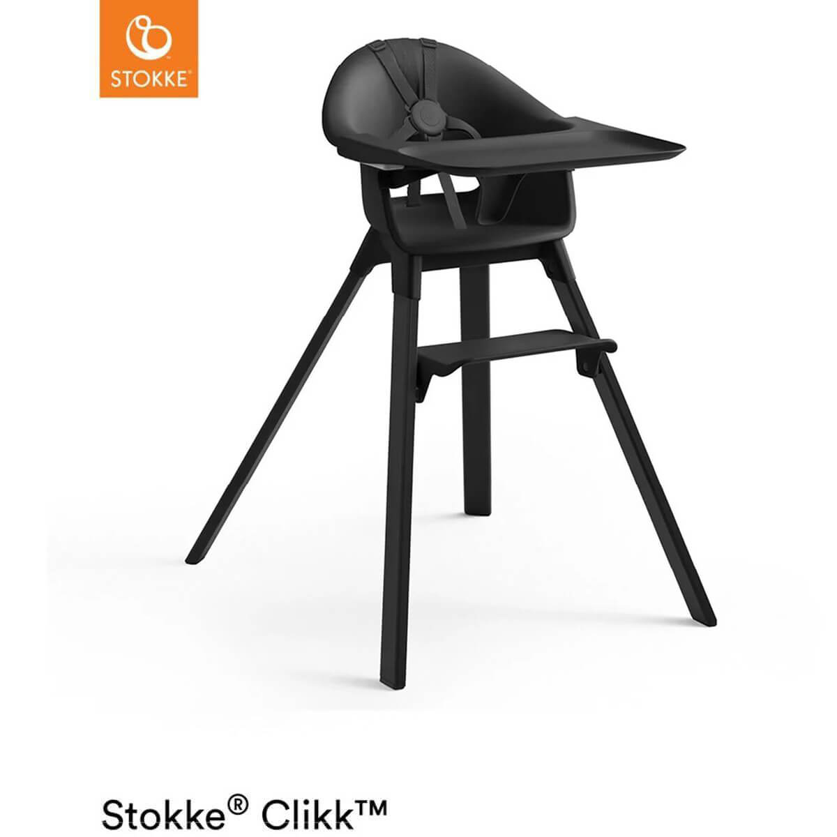 Chaise haute CLIKK™ Stokke midnight black