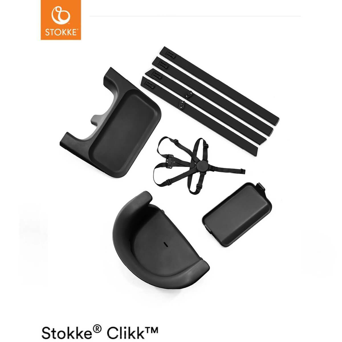 Chaise haute CLIKK™ Stokke midnight black