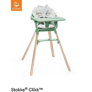 Chaise haute CLIKK™ Stokke vert trèfle