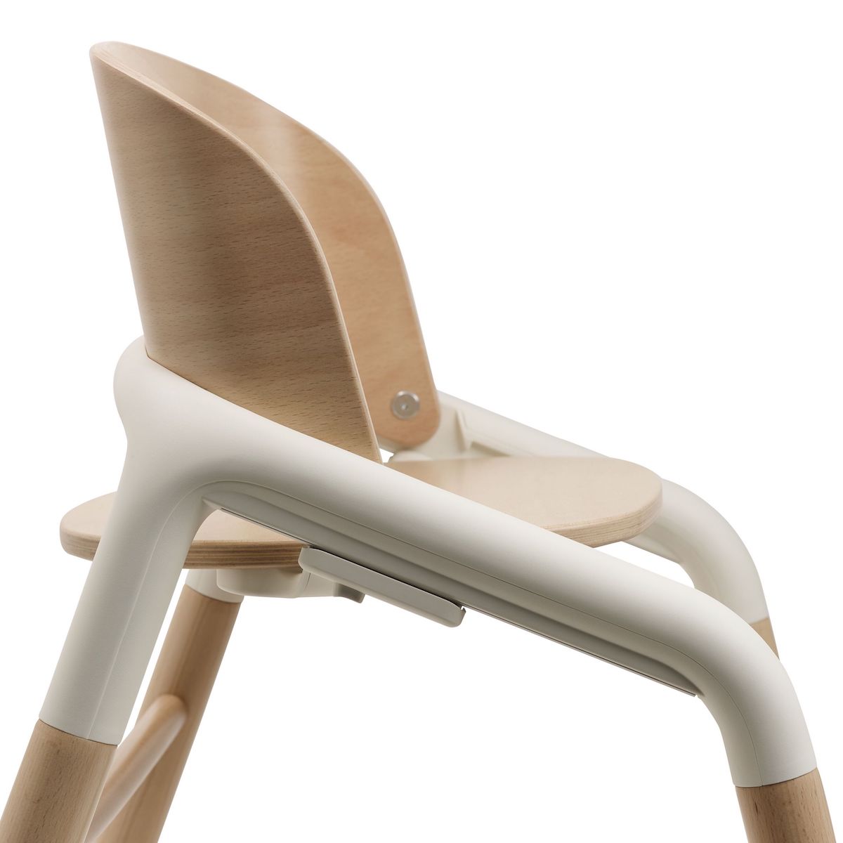 Chaise haute GIRAFFE Bugaboo neutral wood white
