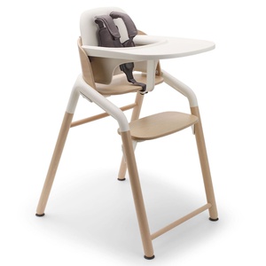 Chaise haute GIRAFFE Bugaboo neutral wood white