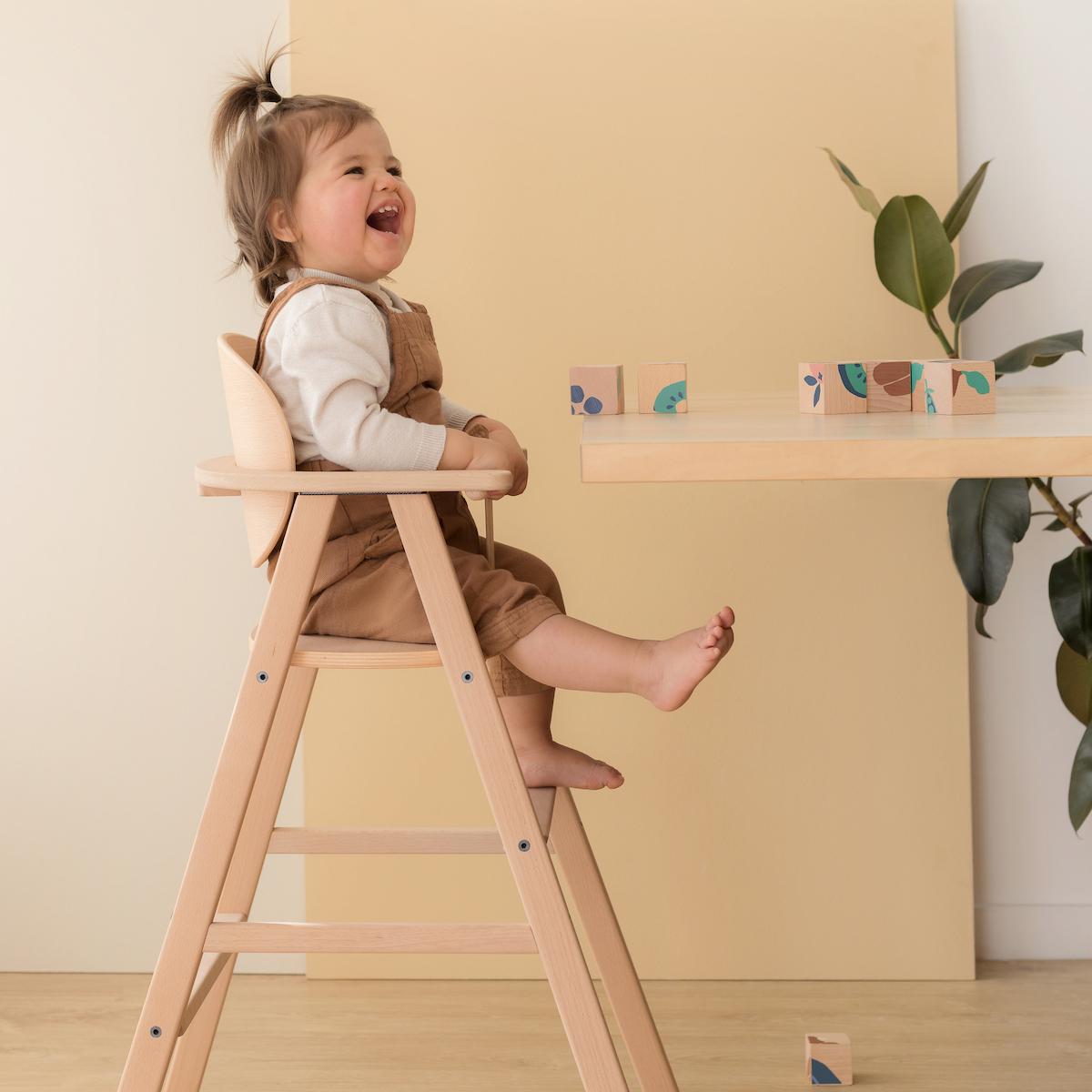 Chaise haute GROWING GREEN Nobodinoz