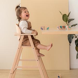 Chaise haute GROWING GREEN Nobodinoz