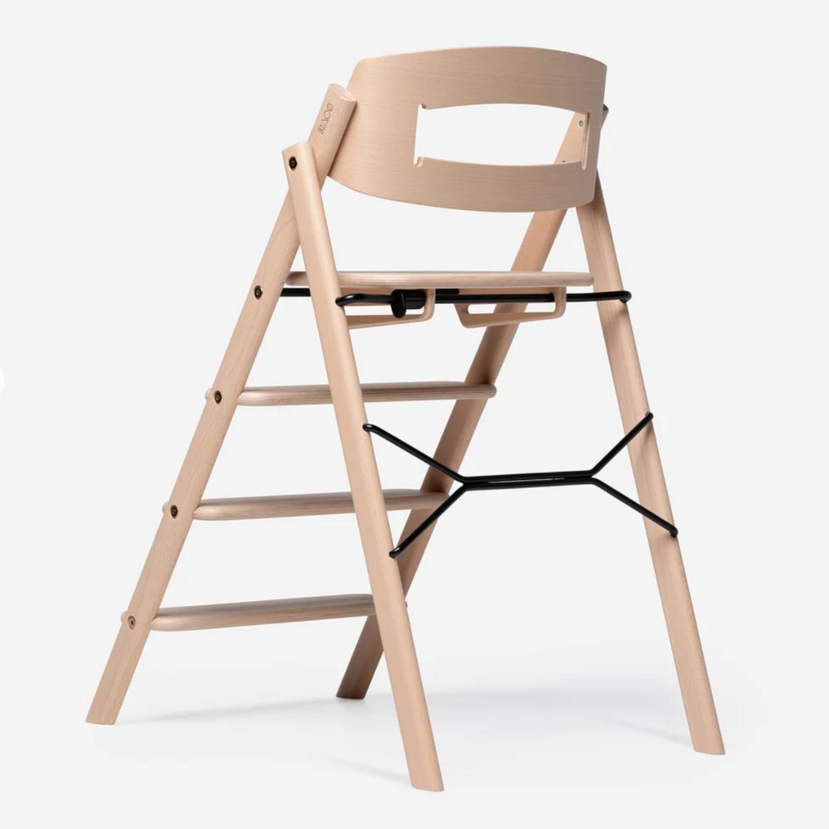 Chaise haute hêtre KLAPP Kaos natural