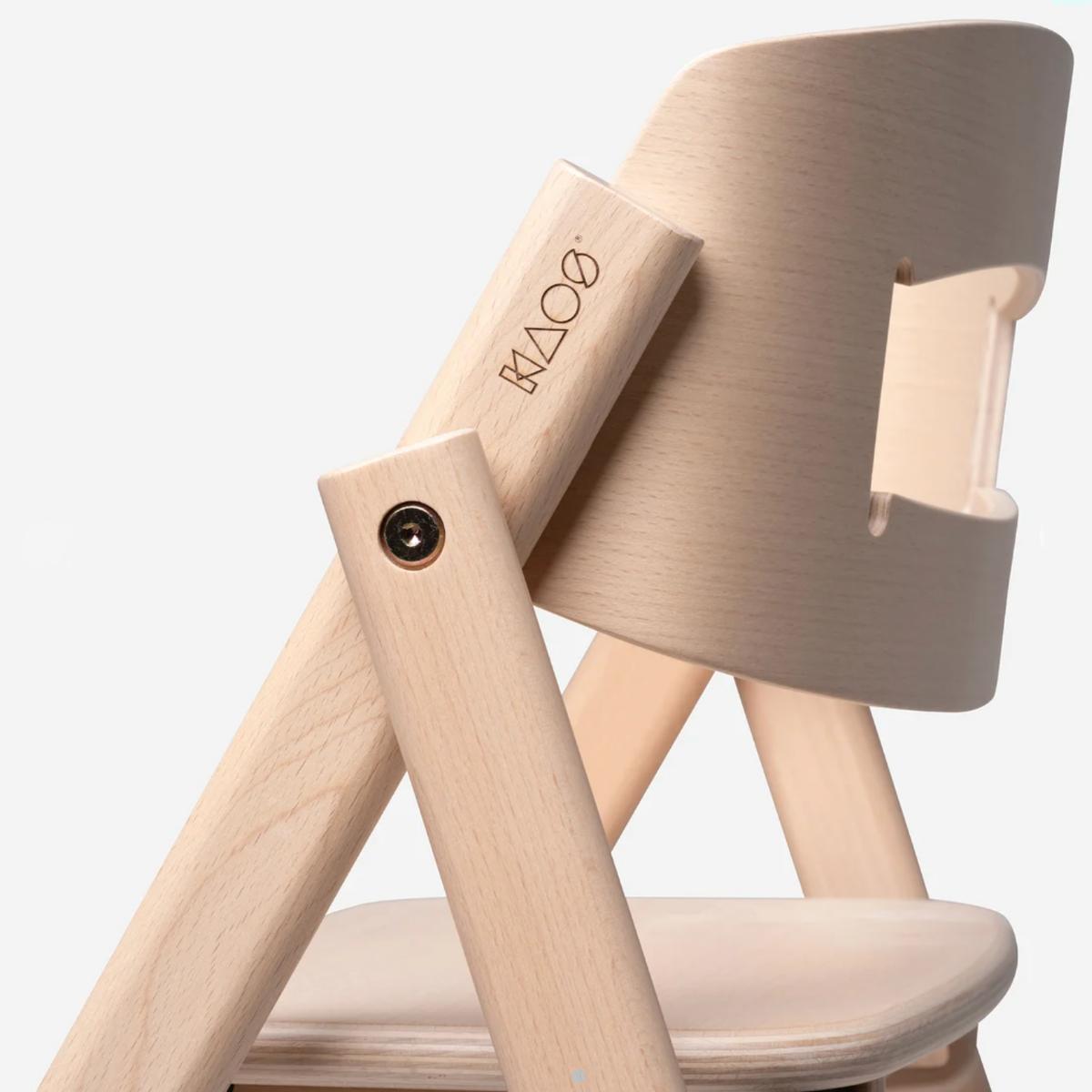 Chaise haute hêtre KLAPP Kaos natural