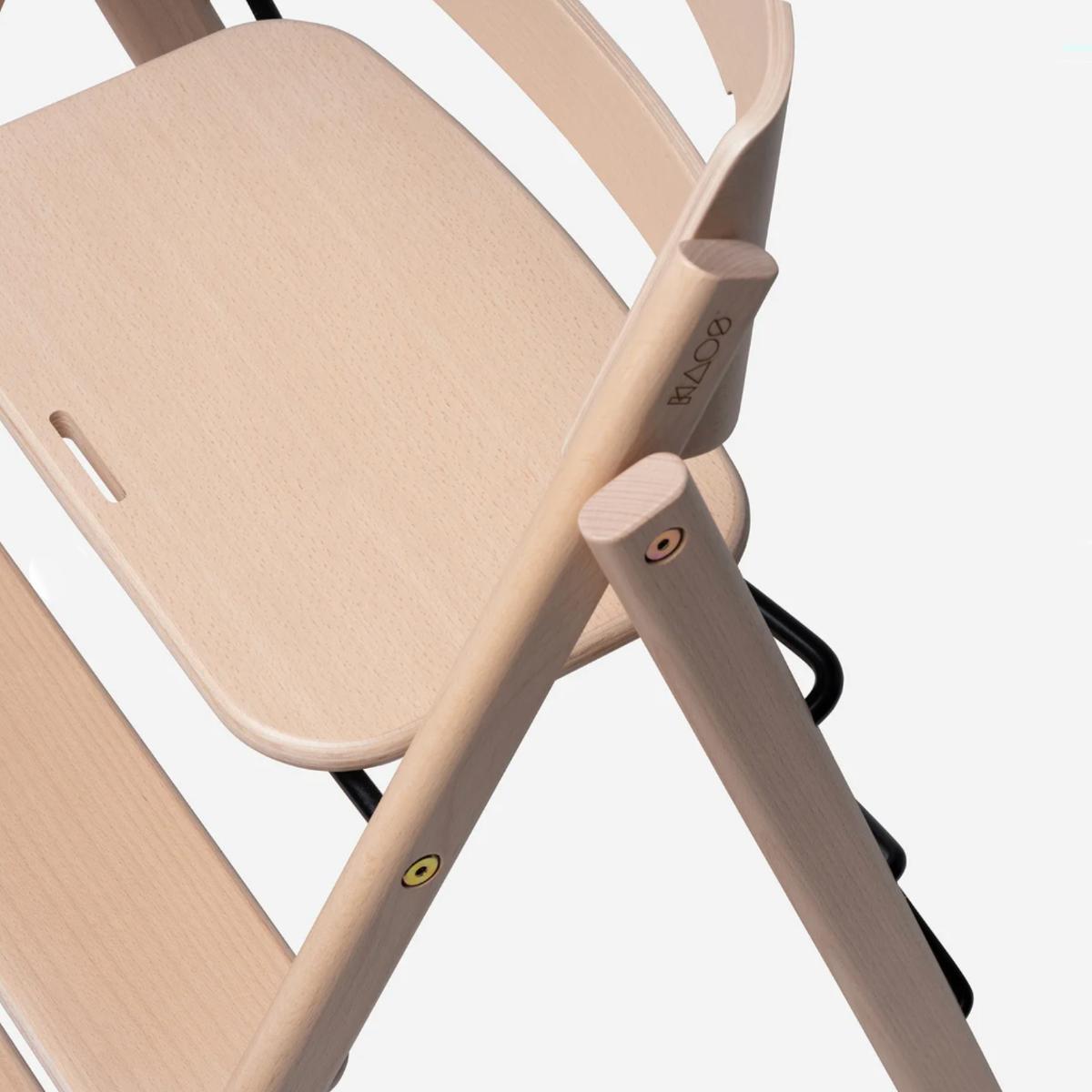 Chaise haute hêtre KLAPP Kaos natural