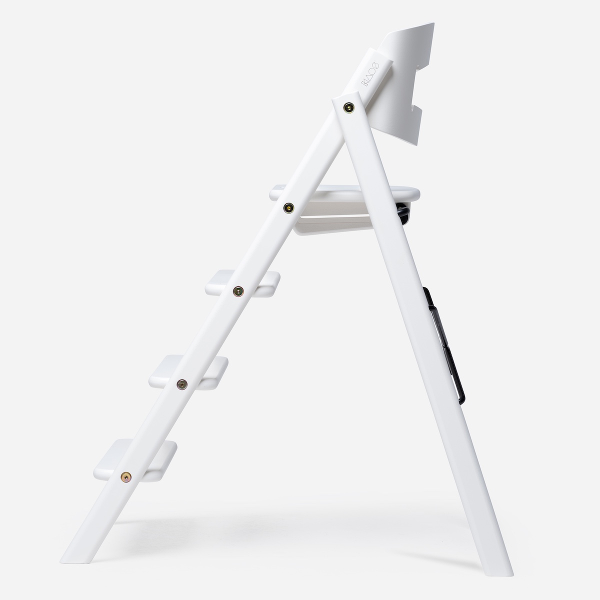 Chaise haute hêtre KLAPP Kaos white