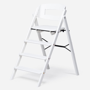 Chaise haute hêtre KLAPP Kaos white
