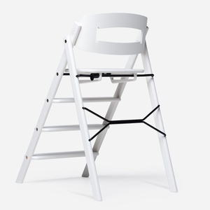 Chaise haute hêtre KLAPP Kaos white