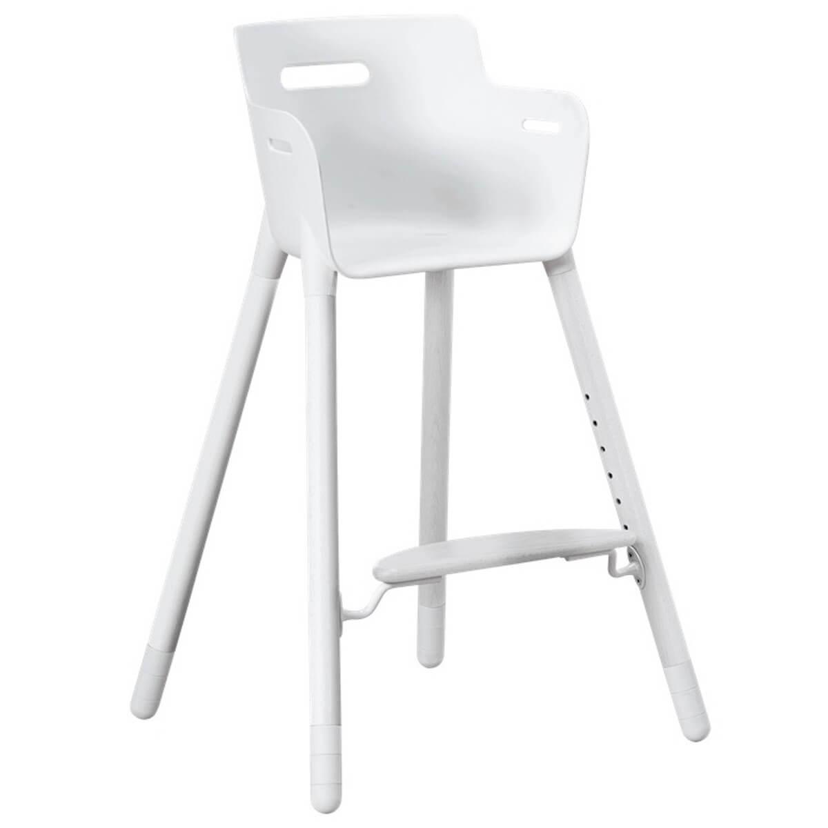 Chaise haute junior BABY Flexa blanc