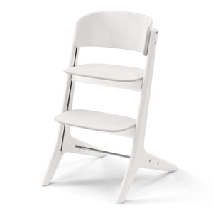 Chaise haute LEMO Platinum Cybex white wood white 