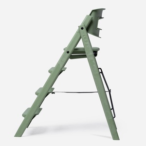 Chaise haute plastique recyclé Klapp Kaos mineral green