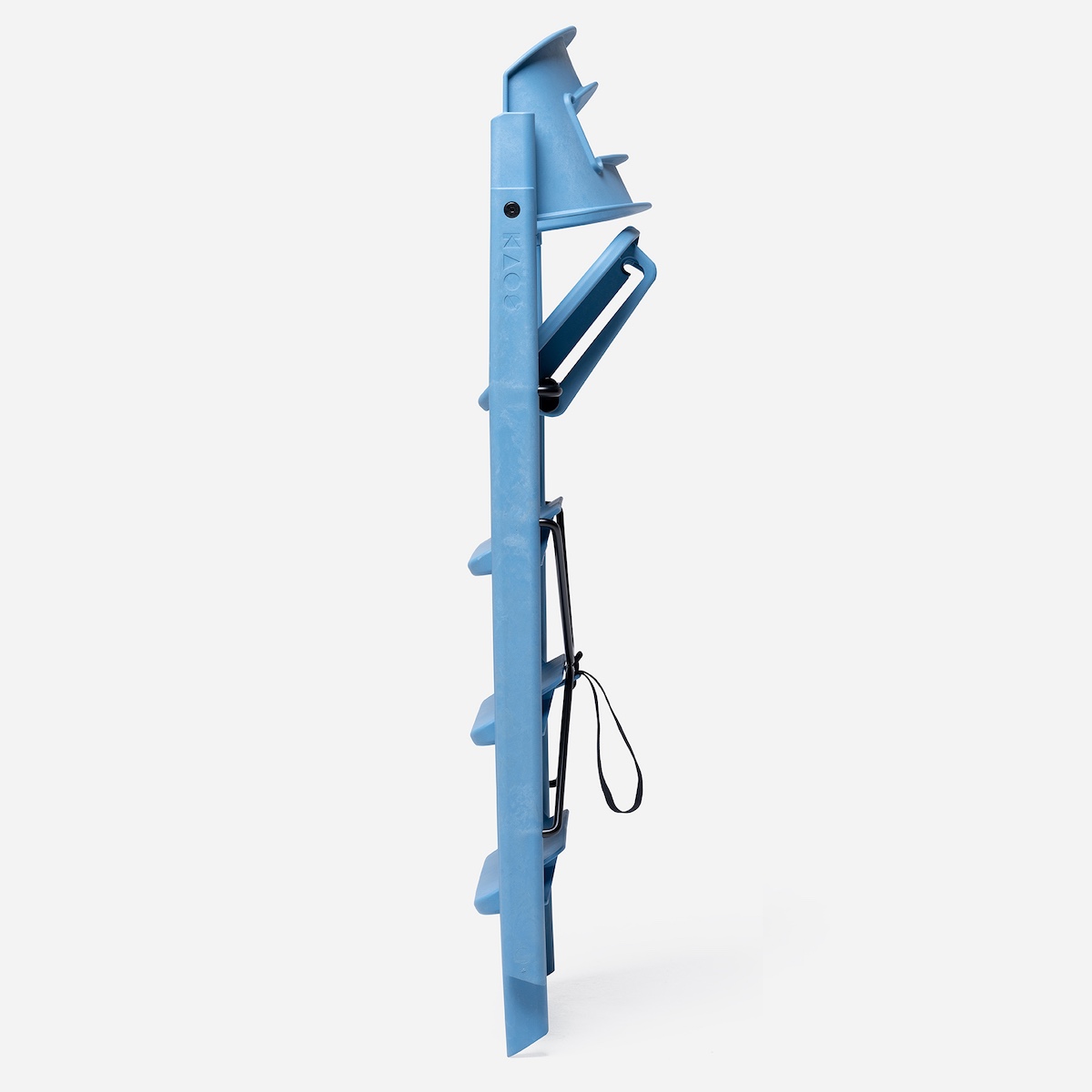 Chaise haute plastique recyclé KLAPP Kaos swedish blue