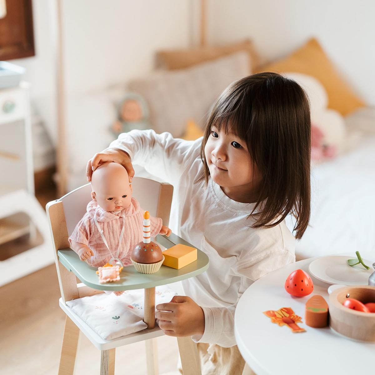 Chaise haute pour poupée Eurekakids