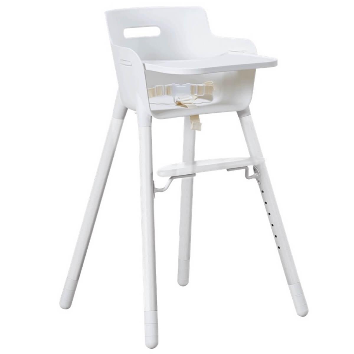 Chaise haute tablette BABY Flexa blanc