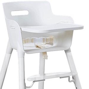 Chaise haute tablette BABY Flexa blanc