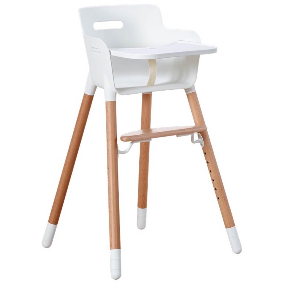 Chaise haute tablette BABY Flexa naturelblanc Abitare Kids