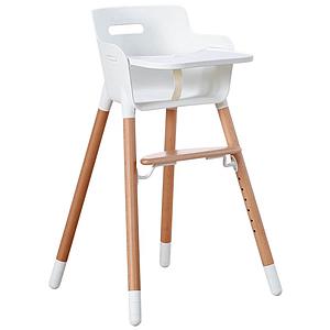 Chaise haute tablette BABY Flexa naturel-blanc