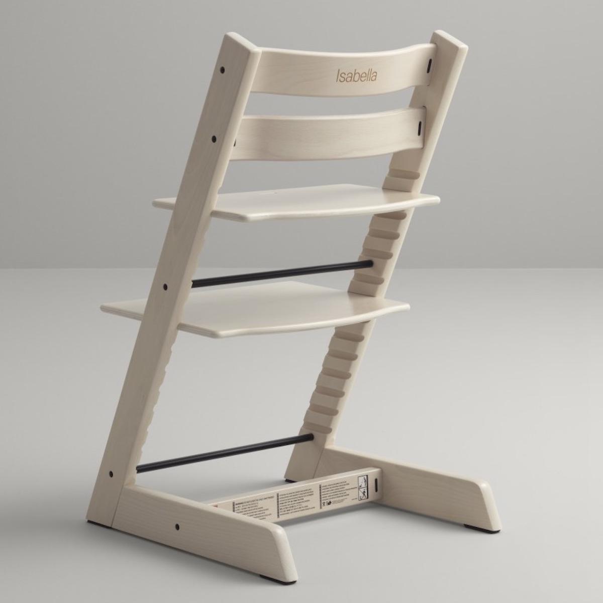Chaise haute TRIPP TRAPP Stokke blanchi