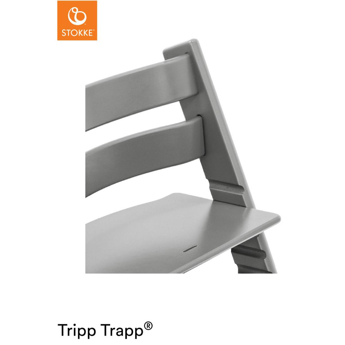 Chaise haute TRIPP TRAPP Stokke gris tempête
