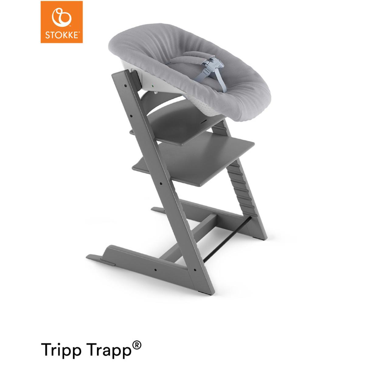 Chaise haute TRIPP TRAPP Stokke gris tempête