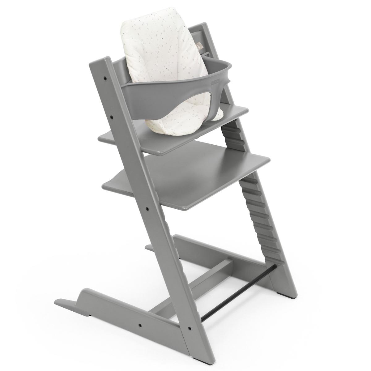 Chaise haute TRIPP TRAPP Stokke gris tempête