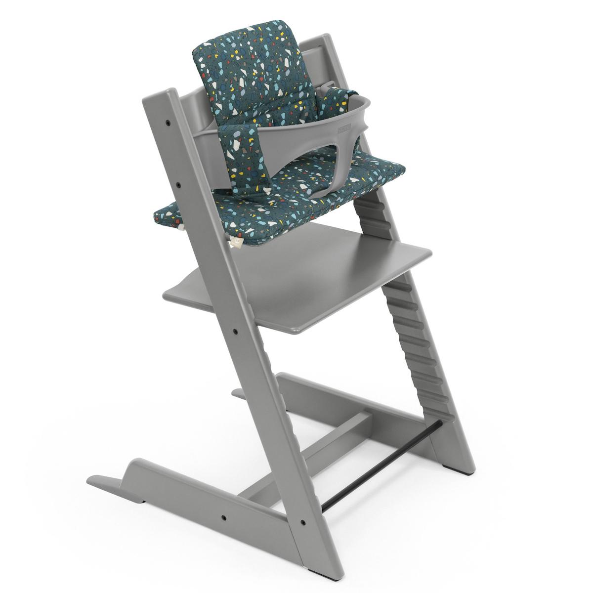 Chaise haute TRIPP TRAPP Stokke gris tempête