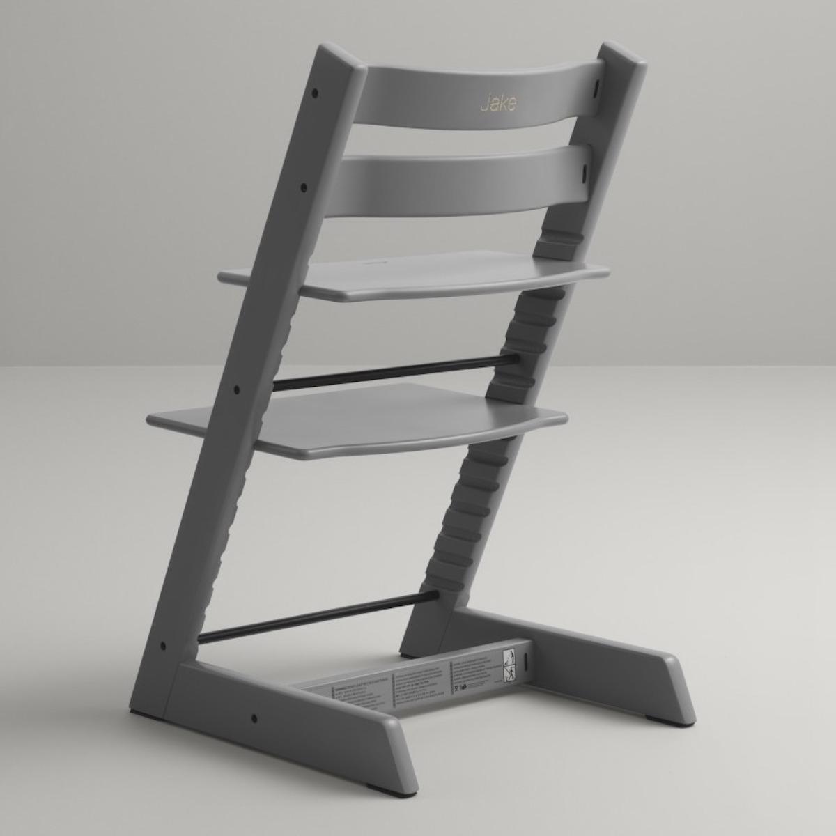 Chaise haute TRIPP TRAPP Stokke gris tempête