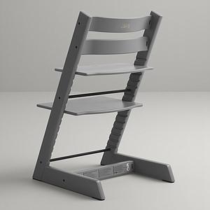 Chaise haute TRIPP TRAPP Stokke gris tempête