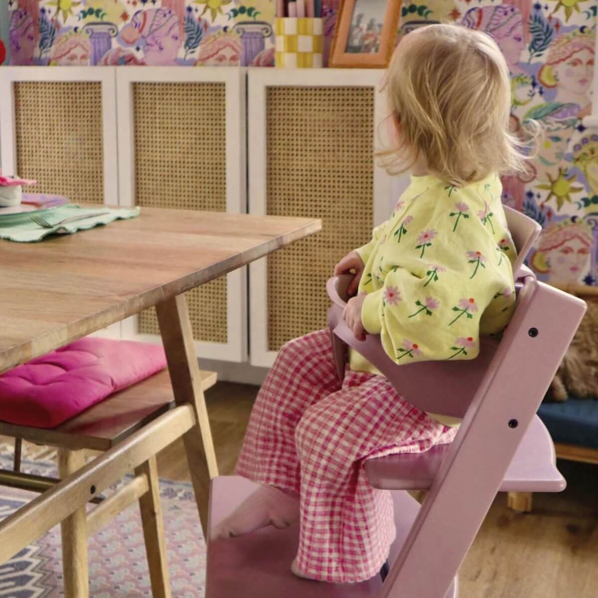 Chaise haute TRIPP TRAPP Stokke heather mauve