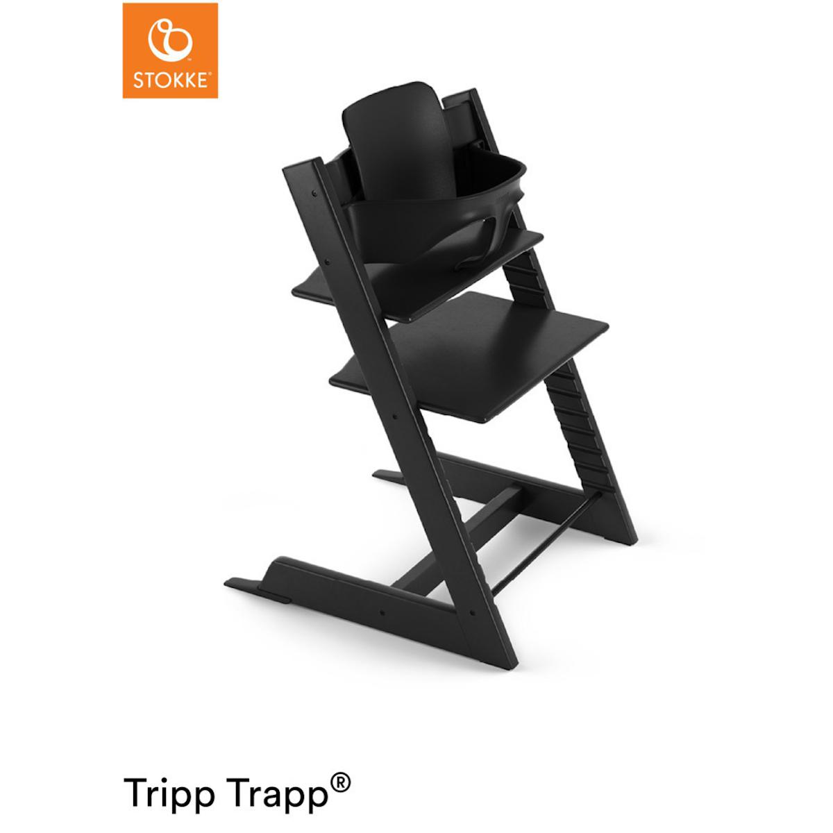 Chaise haute TRIPP TRAPP Stokke noir