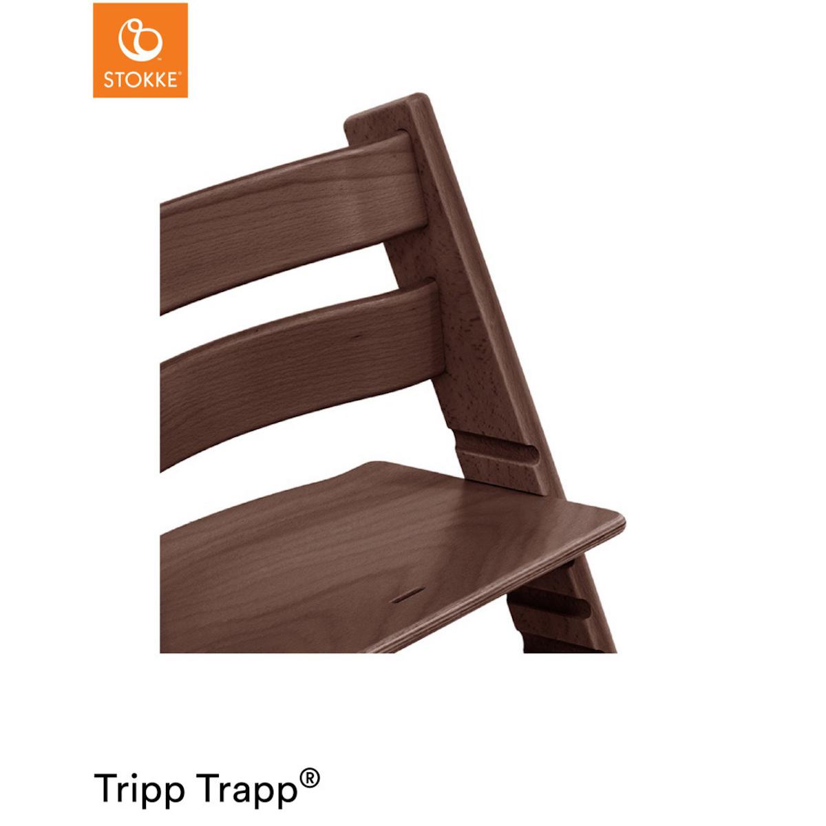 Chaise haute TRIPP TRAPP Stokke noyer